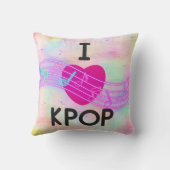 Ik hou van K-pop Kussen (Achterkant)