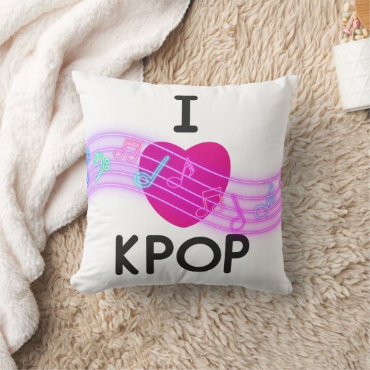 Ik hou van K-pop Kussen (Deken)