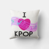 Ik hou van K-pop Kussen (Achterkant)