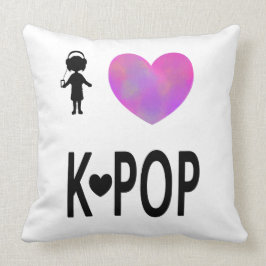 Ik hou van K-pop Kussen