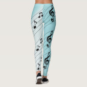 Ik hou van K pop Leggings (Achterkant)