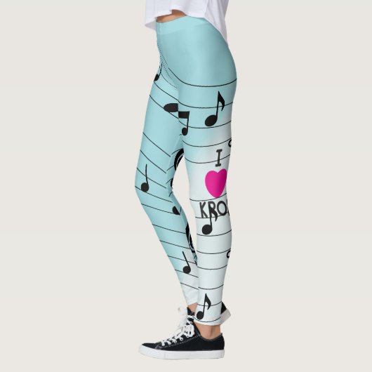 Ik hou van K pop Leggings (Links)