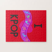 Ik hou van K pop Legpuzzel (Horizontaal)
