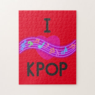 Ik hou van K pop Legpuzzel