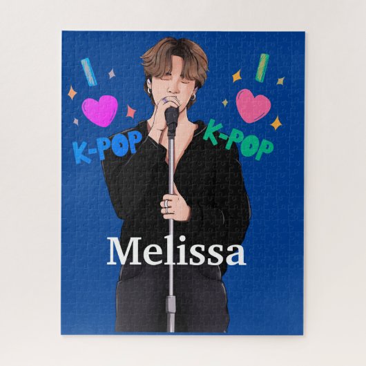 Ik hou van K pop Puzzel (Verticaal)