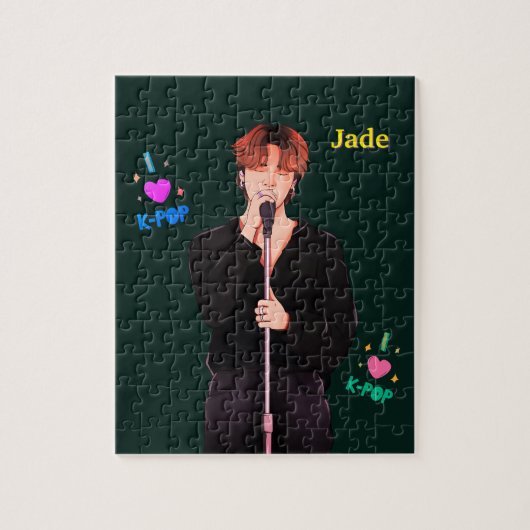 Ik hou van K pop Puzzel (Verticaal)