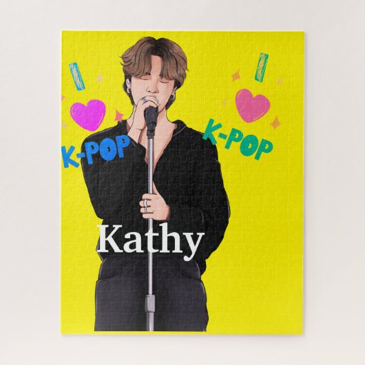 Ik hou van K pop Puzzel (Verticaal)