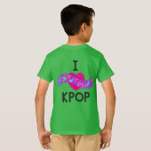 Ik hou van K-pop T-shirt (Achterkant volledig)