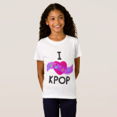 Ik hou van K-pop T-shirt (Voorkant volledig)