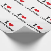 Ik hou van Kaapverdië Cadeaupapier (Hoek)
