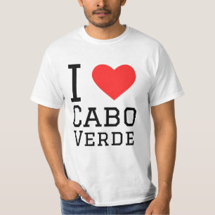 Ik hou van Kaapverdië T-shirt