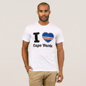 Ik hou van Kaapverdië T-shirt (Voorkant volledig)