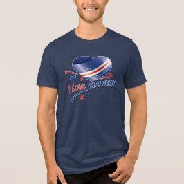 Ik hou van Kaapverdië Tri-Blend Shirt