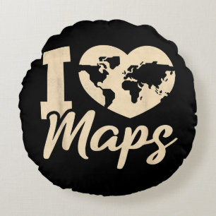 Ik hou van kaarten, geografie rond kussen