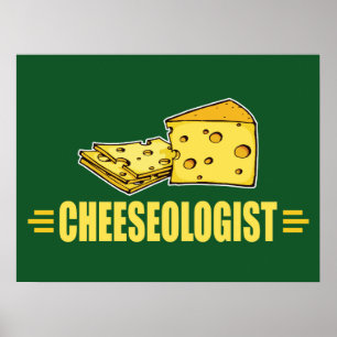 Ik hou van kaas! Funny Cheeseoloog Poster