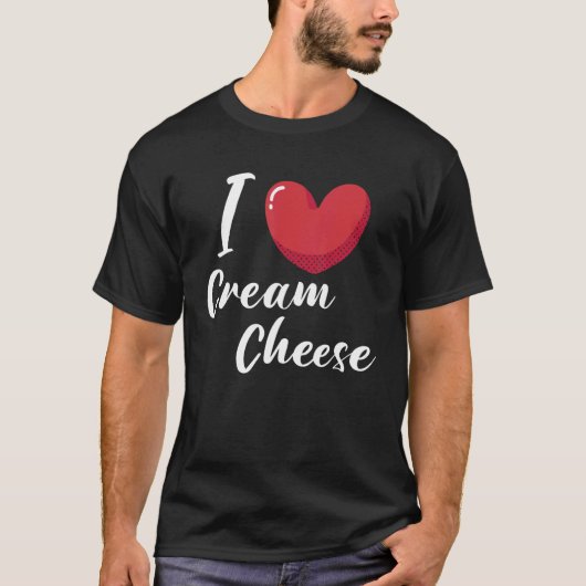 Ik hou van kaas t-shirt (Voorkant)