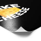 Ik hou van kaasmelk foto afdruk (Hoek)