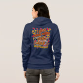Ik hou van kaasstolpjes! hoodie (Achterkant volledig)