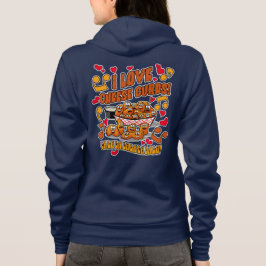 Ik hou van kaasstolpjes! hoodie