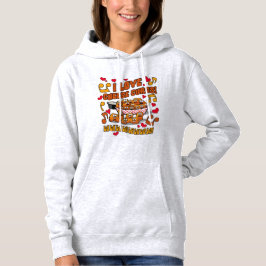 Ik hou van kaasstolpjes! hoodie