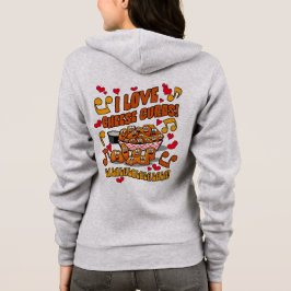 Ik hou van kaasstolpjes! hoodie