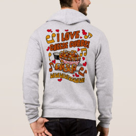 Ik hou van kaasstolpjes! hoodie