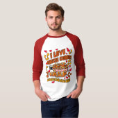 Ik hou van kaasstolpjes! t-shirt (Voorkant volledig)