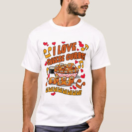 Ik hou van kaasstolpjes! t-shirt