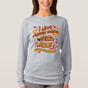Ik hou van kaasstolpjes! t-shirt
