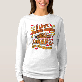 Ik hou van kaaswrongel! t-shirt