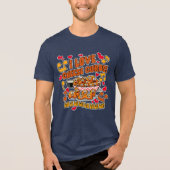 Ik hou van kaaswrongel! Tri-Blend shirt (Voorkant)