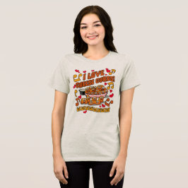 Ik hou van kaaswrongel! Tri-Blend shirt