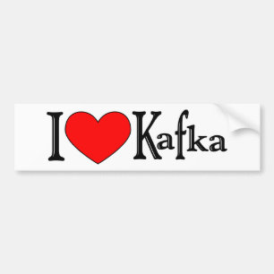 Ik hou van Kafka Bumpersticker