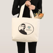 Ik hou van Kafka Canvas tas (Voorkant (product))