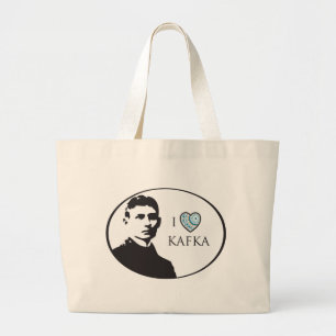 Ik hou van Kafka Canvas tas