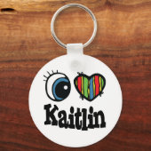 Ik hou van Kaitlin Sleutelhanger (Voorkant)