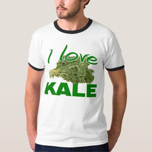 Ik hou van KALE t-shirt (Voorkant)