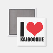 Ik hou van Kalgoorlie Magneet (Voorkant / Achterkant)