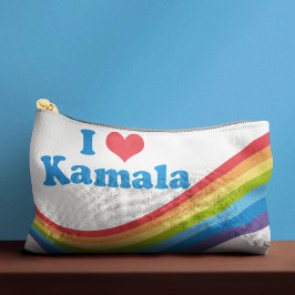 Ik hou van Kamala Schattigee regenboogverkiezing Etui