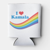 Ik hou van Kamala Schattigee verkiezing regenboog Blikjeskoeler (Voorkant)