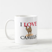 Ik hou van kamelen koffiemok (Links)