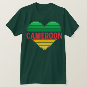 Ik hou van Kameroen, Kameroens hart T-shirt
