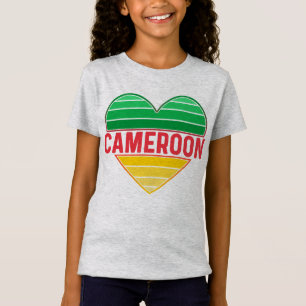 Ik hou van Kameroen, Kameroens hart T-shirt