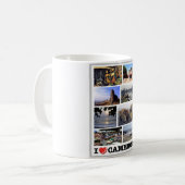 Ik hou van Kameroen - Koffiemok (Voorkant links)