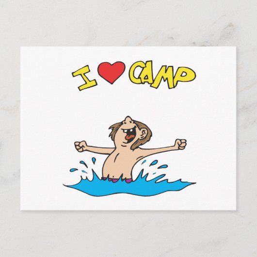 Ik hou van kamp 2 briefkaart (Voorkant)