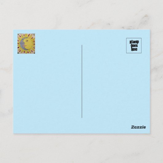 Ik hou van kamp briefkaart (Achterkant)