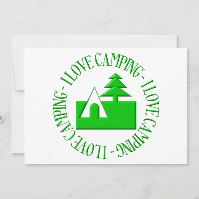 Ik hou van kamperen (Voorkant)