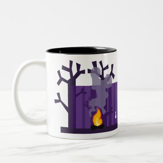 Ik hou van kamperen mok (Links)