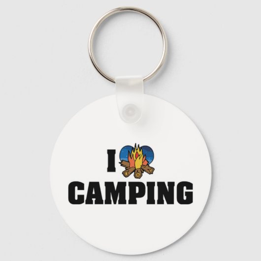 Ik Hou Van Kamperen Sleutelhanger (Voorkant)