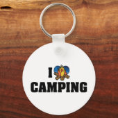 Ik Hou Van Kamperen Sleutelhanger (Voorkant)